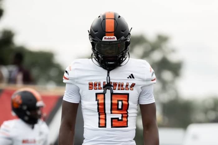 Bryce Underwood prepping for a game